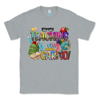 Heather Grey teaching is my cardio Classic Tee - NancyCooperArtShop
