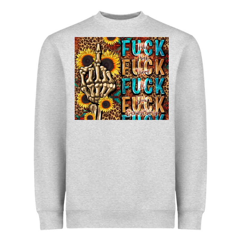 Fuck Heavyweight Sweatshirt by LillyAllenDesigns | Teevron