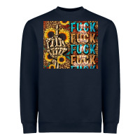 Navy fuck Heavyweight Sweatshirt - LillyAllenDesigns