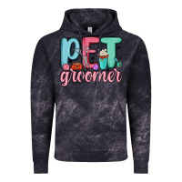 Cloud Black pet groomer Vintage Hoodie - MaliasSmallBusiness