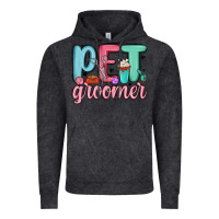 Vintage Black pet groomer Vintage Hoodie - MaliasSmallBusiness
