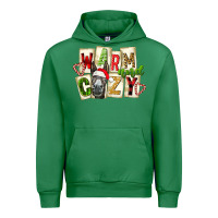 Emerald warm and cozy donkey Urban Hoodie - FaDigitalArtStudio