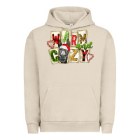 Pigment French Oak warm and cozy donkey Urban Hoodie - FaDigitalArtStudio