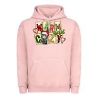 Pigment Salmon warm and cozy donkey Urban Hoodie - FaDigitalArtStudio