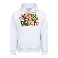 White warm and cozy donkey Urban Hoodie - FaDigitalArtStudio