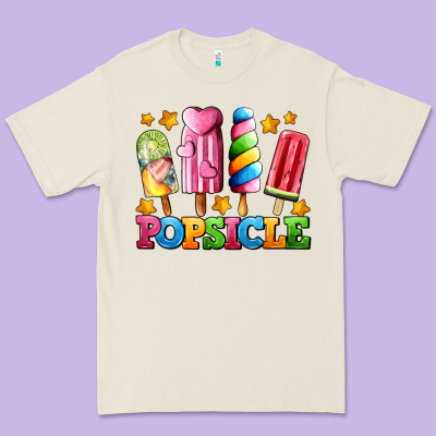Popsicle With Stars Premium Tee Designed By Adodesignshop