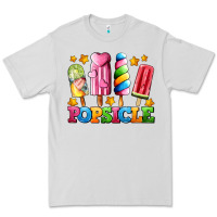 Dove Grey popsicle with stars Premium Tee - AdoDesignShop