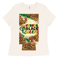 Bone strong black queen 12 oz can cooler (slim) Ladies Tee - Artiststas