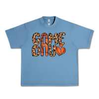 Pebble Blue game day basketball Urban Heavy Tee - MaliasSmallBusiness