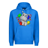 True Royal autism hippopotamus Premium Hoodie - CowGirlArtShop