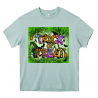 Arona trick or treat tumbler Heavy Core Tee - BundleAndBundleShop