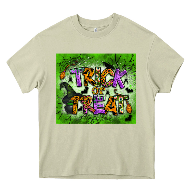 Trick Or Treat Tumbler Heavy Core Tee by BundleAndBundleShop | Teevron
