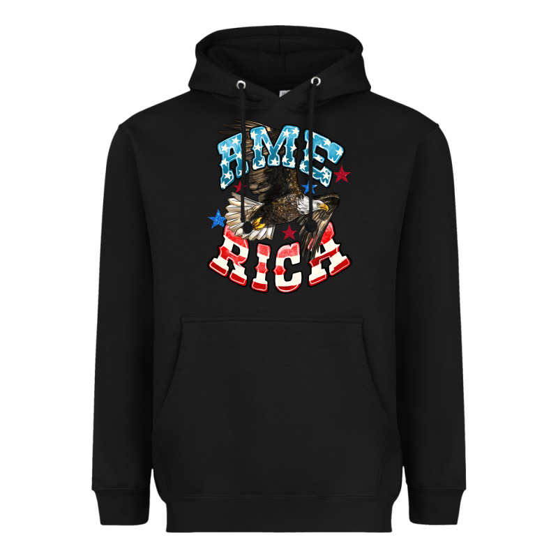 American Eagle Heavyweight Hoodie by HowdyJamesFarm | Teevron