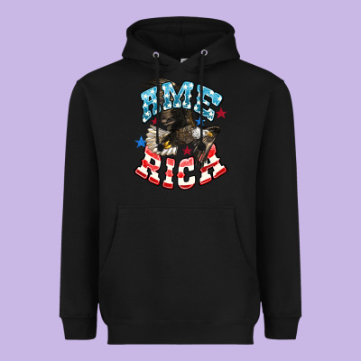 American Eagle Heavyweight Hoodie Designed By Howdyjamesfarm