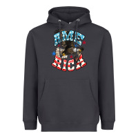 Smoke American Eagle Heavyweight Hoodie - HowdyJamesFarm