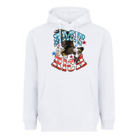 White American Eagle Heavyweight Hoodie - HowdyJamesFarm
