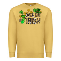 Antique Gold Wee bit o' Irish St. Patrick's Premium Sweatshirt - CowGirlArtShop