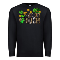 Black Wee bit o' Irish St. Patrick's Premium Sweatshirt - CowGirlArtShop