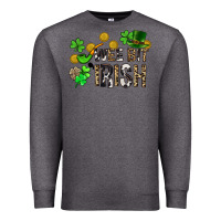 Charcoal Heather Wee bit o' Irish St. Patrick's Premium Sweatshirt - CowGirlArtShop