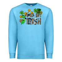 Ocean Blue Wee bit o' Irish St. Patrick's Premium Sweatshirt - CowGirlArtShop