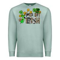 Seafoam Wee bit o' Irish St. Patrick's Premium Sweatshirt - CowGirlArtShop