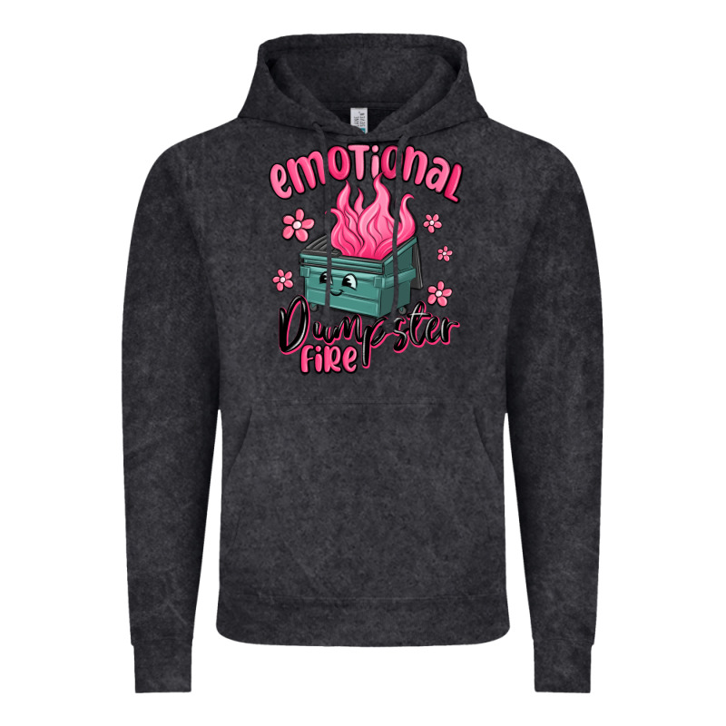 Emotional Dumpster Fire Vintage Hoodie by MaliasSmallBusiness | Teevron