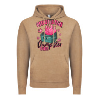 Vintage Coffee emotional dumpster fire Vintage Hoodie - MaliasSmallBusiness