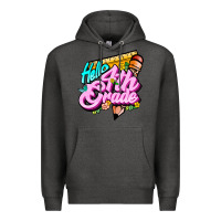 Charcoal Heather hello 4th grade Premium Hoodie - JahusDesignShop