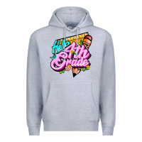 Heather Grey hello 4th grade Premium Hoodie - JahusDesignShop