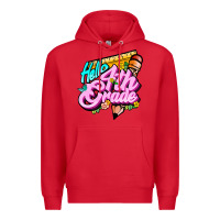 Red hello 4th grade Premium Hoodie - JahusDesignShop