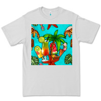 Dove Grey summer drinks and ice cream Premium Tee - BundleAndBundleShop