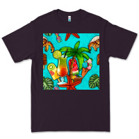 Plum summer drinks and ice cream Premium Tee - BundleAndBundleShop