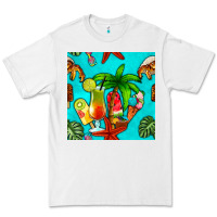 White summer drinks and ice cream Premium Tee - BundleAndBundleShop