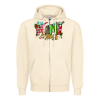 Sandshell mimi claus Zipper Hoodie - texasbilliewilder