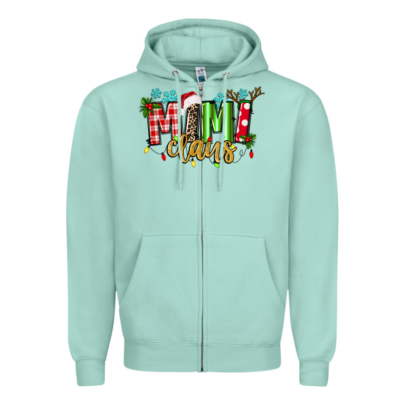 Mimi Claus Zipper Hoodie by texasbilliewilder | Teevron