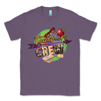 Lavender teacher crew Classic Tee - NancyCooperArtShop