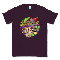 Plum teacher crew Classic Tee - NancyCooperArtShop