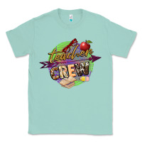 Seafoam teacher crew Classic Tee - NancyCooperArtShop