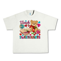 Pistachio i teach sweethearts Urban Heavy Tee - NancyCooperArtShop