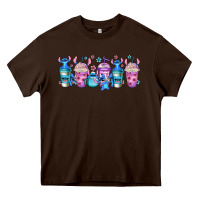 Chocolate Brown stitch coffee cups libbey glass Heavy Core Tee - Jasminsmagicworld
