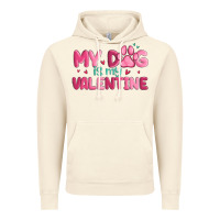 Vintage Artic my dog is my valentine Vintage Hoodie - MaliasSmallBusiness