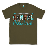 Army Green dental assistant Classic Tee - JahusDesignShop