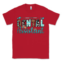 Red dental assistant Classic Tee - JahusDesignShop