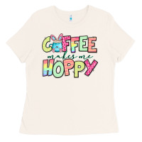 Bone coffee makes me hoppy easter Ladies Tee - Jasminsmagicworld