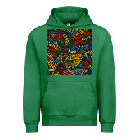 Emerald african geometric seamless pattern Urban Hoodie - BundleAndBundleShop