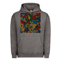 Pigment Tornado african geometric seamless pattern Urban Hoodie - BundleAndBundleShop