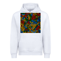 White african geometric seamless pattern Urban Hoodie - BundleAndBundleShop