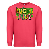 Cardinal Lucky dude  St. Patrick's Day Premium Sweatshirt - CowGirlArtShop