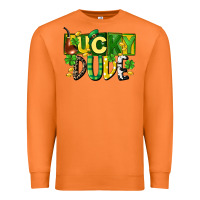 Carrot Lucky dude  St. Patrick's Day Premium Sweatshirt - CowGirlArtShop