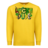 Lemon Lucky dude  St. Patrick's Day Premium Sweatshirt - CowGirlArtShop